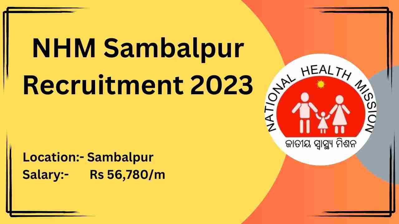 Jobs In Sambalpur