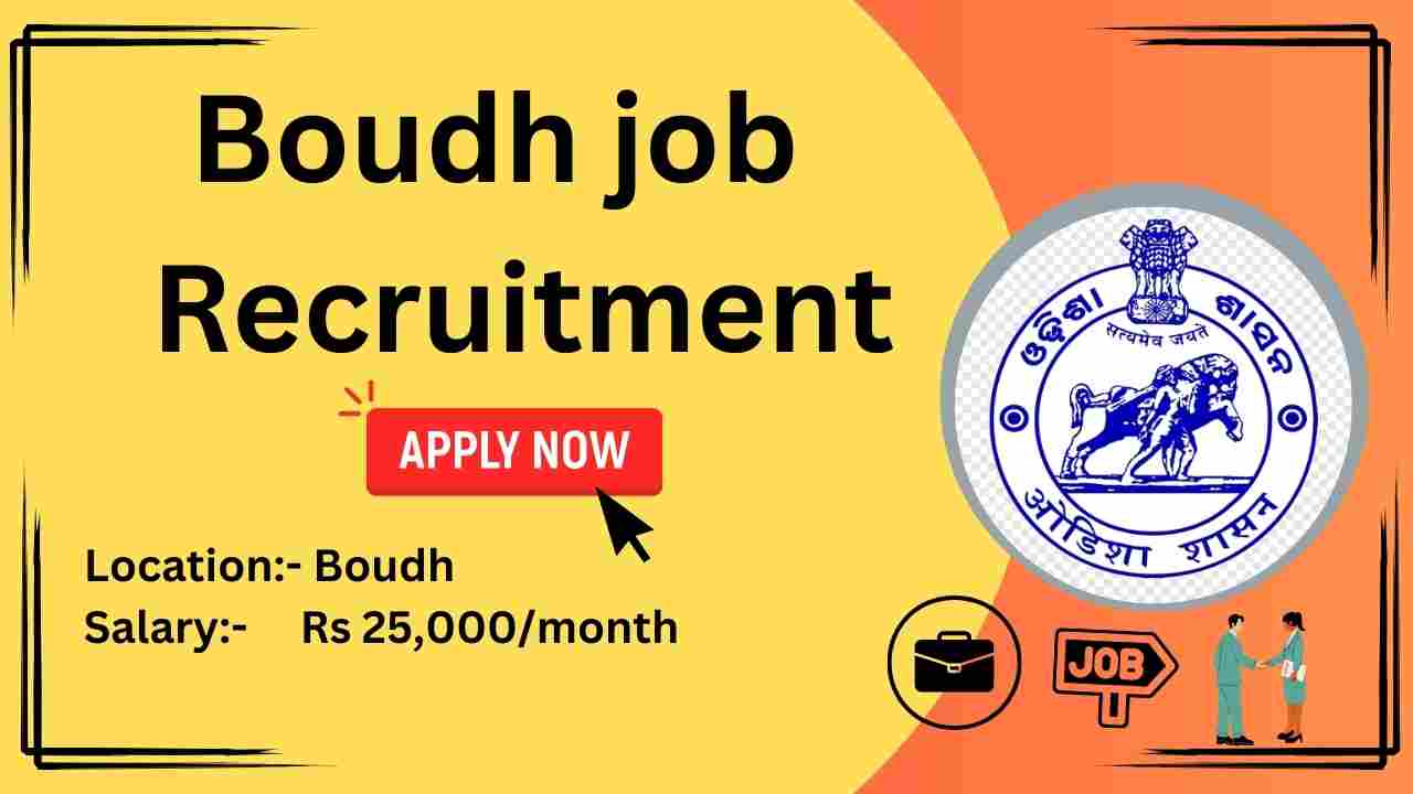 Jobs In Boudh