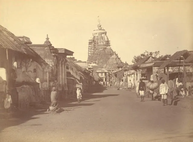 Jagannath Temple Puri Old Image